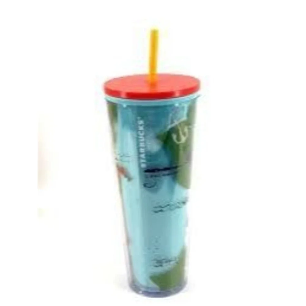 NWOT Starbucks 2019 Seattle Local Collection Cold Cup Straw Venti Tumbler 24oz